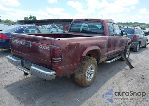 2001 Dodge Dakota Slt/Sport z USA, uszkodzony, nr VIN 1B7GG22NX1S214417